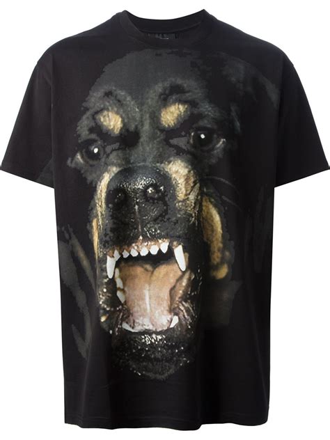 givenchy shirt dog|black givenchy shirt.